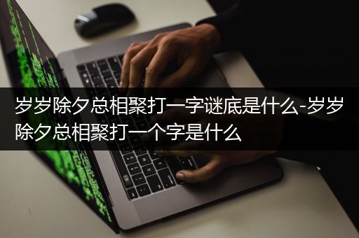 岁岁除夕总相聚打一字谜底是什么-岁岁除夕总相聚打一个字是什么